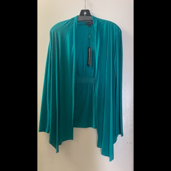 🌟 Open Cardigan with Convertible Sleeve - Picture 1 of 5